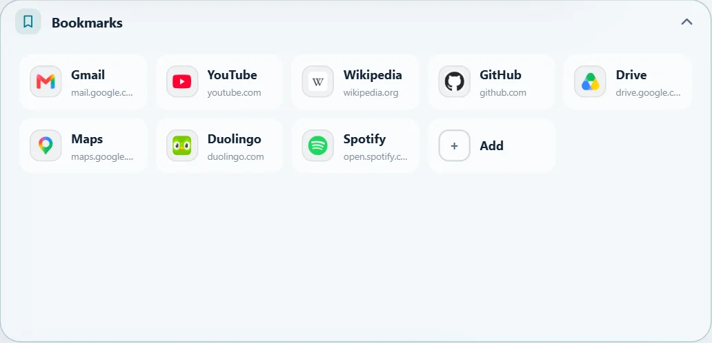 Bookmarks